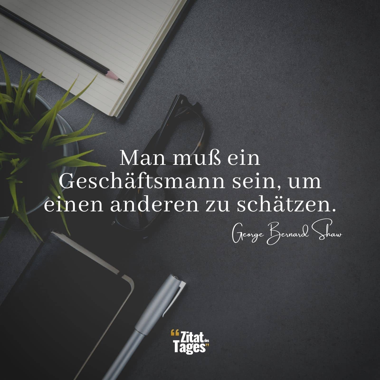 Man muß ein Geschäftsmann sein, um einen anderen zu schätzen. - George Bernard Shaw